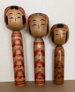 70s ヴィンテージ 伝統こけし 遠刈田系 / 佐藤好秋 工人作 31cm - メルカリ