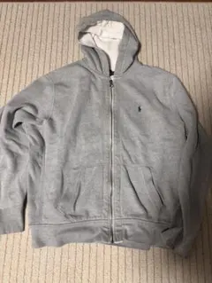 90s Polo by Ralph Lauren XL パーカー グレー