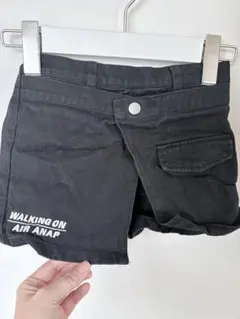 キッズAIR ANAP ブラックショートパンツ