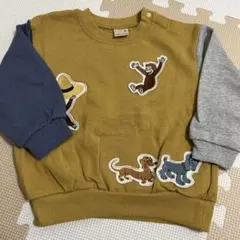 petit main おさるのジョージ　トレーナー　90