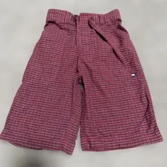 TOMMY HILFIGER 半ズボン サイズ6 レッド系チェック