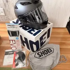 SHOEI Z7 フルフェイス スカルデザイン SEELE ピンロックシート付き