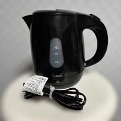 dretec 電気ケトル 1.0L ブラック 本体のサムネイル
