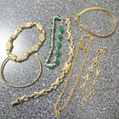 ブレスレット　バングル　まとめ売り①　ゴールドカラーシルバーカラーアクセサリー