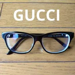 GUCCI 伊達メガネ GG0156OA 紫外線防止レンズ（度数無し - メルカリ