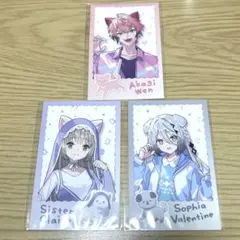 にじさんじ　わんにゃんdays　チェキ 赤城ウェン ソフィア クレア