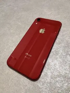 iPhone XR 64GB レッド SIMフリー バッテリー最大容量79%