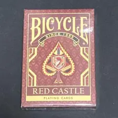 Bicycle Red Castle Playing Cards