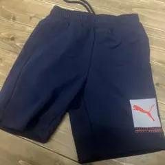 PUMA ネイビー ハーフパンツ レギュラーキッズ150