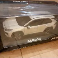 トヨタ RAV4 カラーサンプルミニカー アドベンチャー ホワイトパールのサムネイル