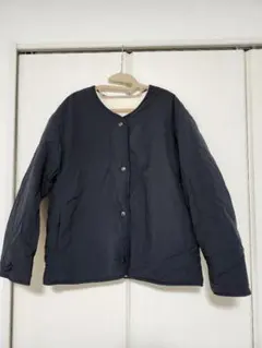 ホワイト キルティングジャケット