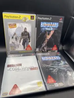 プレイステーション　バイオハザードシリーズ4本セット PS2