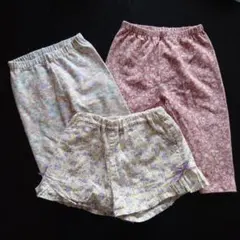 ユニクロ　アプレレクール　ベビー　レギンス　パンツ　80サイズ　３点セット