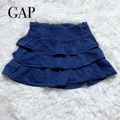 GAP デニム フリル スカート 120cm 6-7歳 女の子