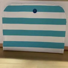 ぺたんこポーチ　ハンドメイド　お薬手帳入れ　母子手帳入れ　通帳ケース　カード入れ