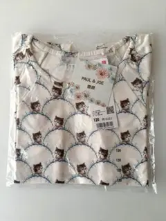ユニクロ × PAUL & JOE 猫柄 Tシャツ 120cm