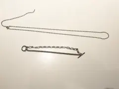 ネックレスブレスレット２点セット　ジーユー