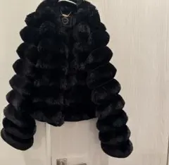 Rady フェイクファーコート 黒