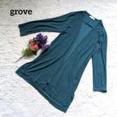 groveグローブロングカーディガンM