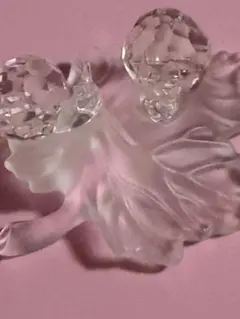 SWAROVSKI スワロフスキー カタツムリ クリスタル 置物 白鳥刻印あり