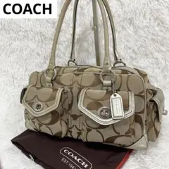Coach Signature Satchel Bag Y2K Boston