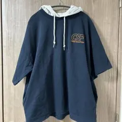 WEGO 厚手半袖パーカー(Lサイズ)のサムネイル