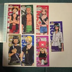 ONE PIECE ラミネートカード 7枚セット ONE PIECE ラミネートカード 7枚セット - メルカリ