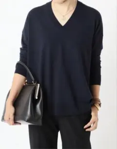 ドゥーズィエムクラス⭐︎wonder/w Vネックプルオーバー