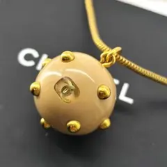 27244✨️シャネル ネックレス ココマーク スタッズ ボール ヴィンテージのサムネイル
