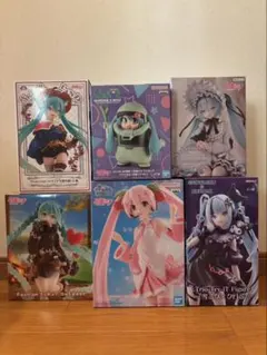 初音ミクフィギュア6体まとめ売り