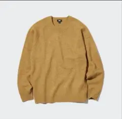 UNIQLO（ユニクロ）プレミアムラムクルーネックセーター L