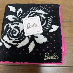 新品タグ付き！ Barbie　バービー　タオルハンカチです♪