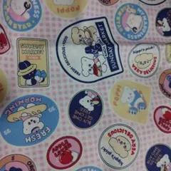 （11/30 21時まで）each star　オックス生地　ピンク