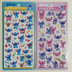 【正規品】ボンボンドロップシール ディズニー スティッチ エンジェル