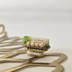 【王の饗宴　ねぎ】フェーブ　2024年　フランス製　置物