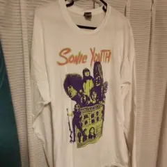 SONIC YOUTH Tシャツ ホワイト XLサイズ
