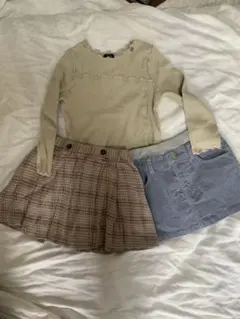 3点セット　petit main 上下セット