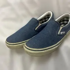 VANS デニムブルー スリッポン