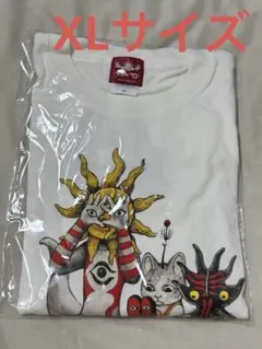 タローマン ヒグチユウコ コラボ Tシャツ ホワイト XLサイズ