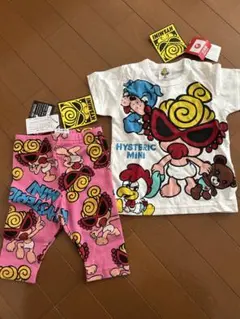 HYSTERIC MINI Tシャツ・パンツセット 90