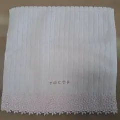 TOCCA　タオルハンカチ　ピンクのサムネイル