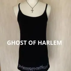 アーカイブ GHOST OF HARLEM裾ロゴキャミミニワンピース地雷系パンクのサムネイル