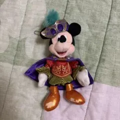Disney ミッキーマウス ぬいぐるみバッジ　ハロウィン