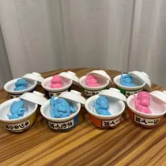 【レア　レトロ】どんどん消しゴム　８個セット