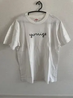 yonige Tシャツ バンT 白 ヨニゲ バンド