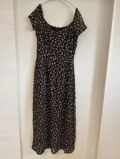 イギリスMonsoon ロングワンピース UK12 EUR40 11-13号XL