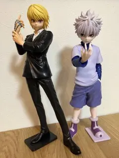 HUNTER×HUNTER フィギュア 3体セット キルア ヒソカ クラピカ - メルカリ