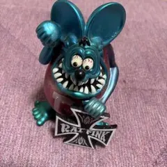 RAT FINK キャラクター フィギュア　入手困難　激レア　招きratfinkのサムネイル