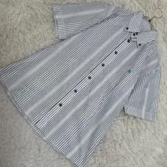 BURBERRY BLACK LABEL ストライプ柄シャツ ホワイト 2