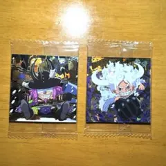ワンピース　大海賊 シールウエハース　SGR ルフィ　SGRロキ